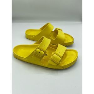 Birkenstock Arizona Yellow Rubber Sandals Sz 41 or L 10 M 8